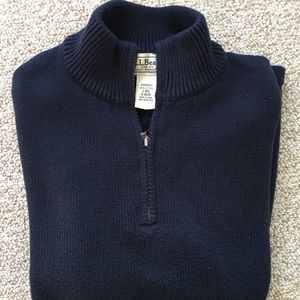 LL Bean Sweater Navy Women’s Size L